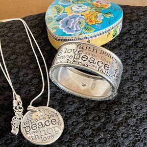 Brighton "Peace, Hope, Faith, Love" Set